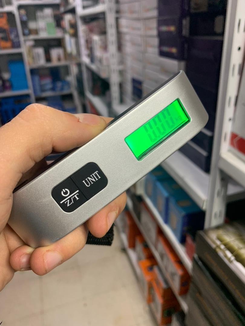 Balance à bagages numérique portable avec écran LCD 50kg - الصورة 2