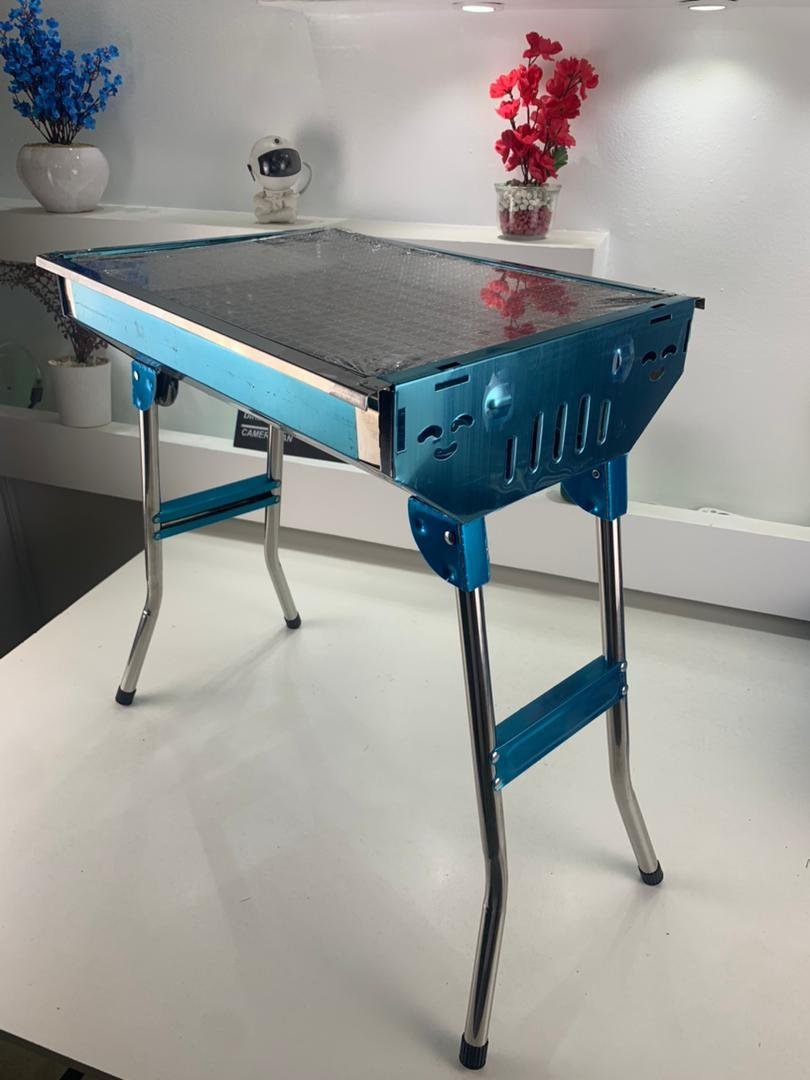 Barbecue Pliable en Acier Inoxydable pour Camping – شواية محمولة - الصورة 7