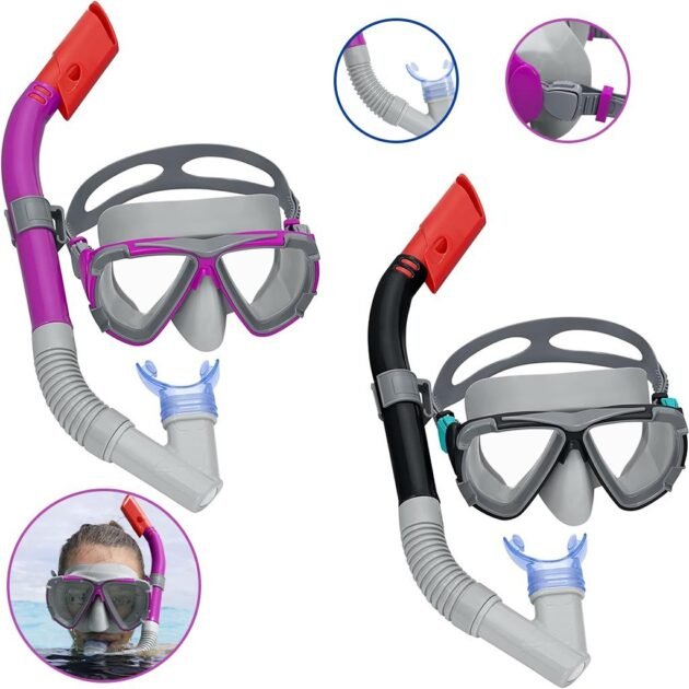 Bestway Masque et Tuba Dominator pour Adultes dès 14 Ans