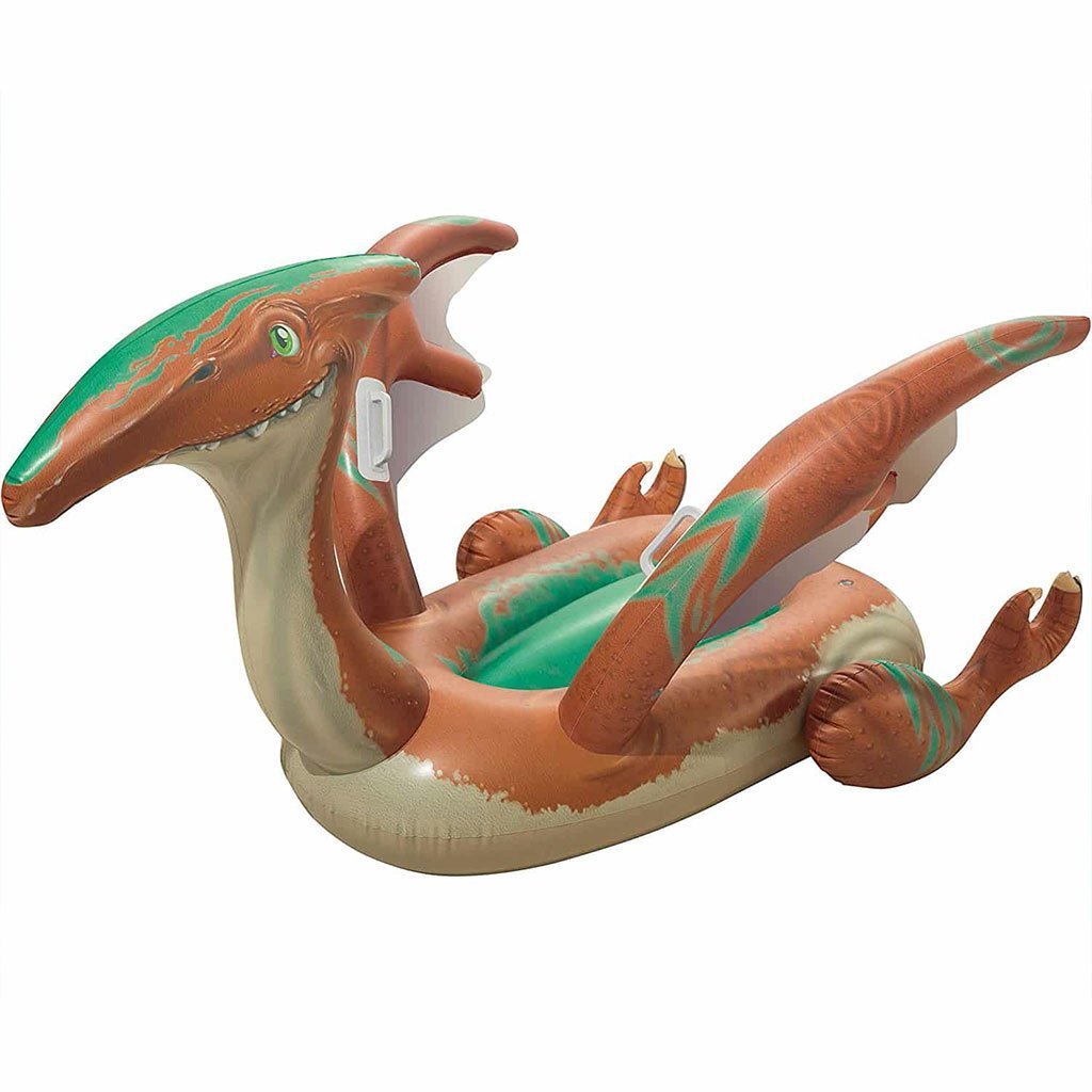 Bouée Gonflable Dinosaur Pour Enfants 135 x 198 cm Bestway #41105 - الصورة 3