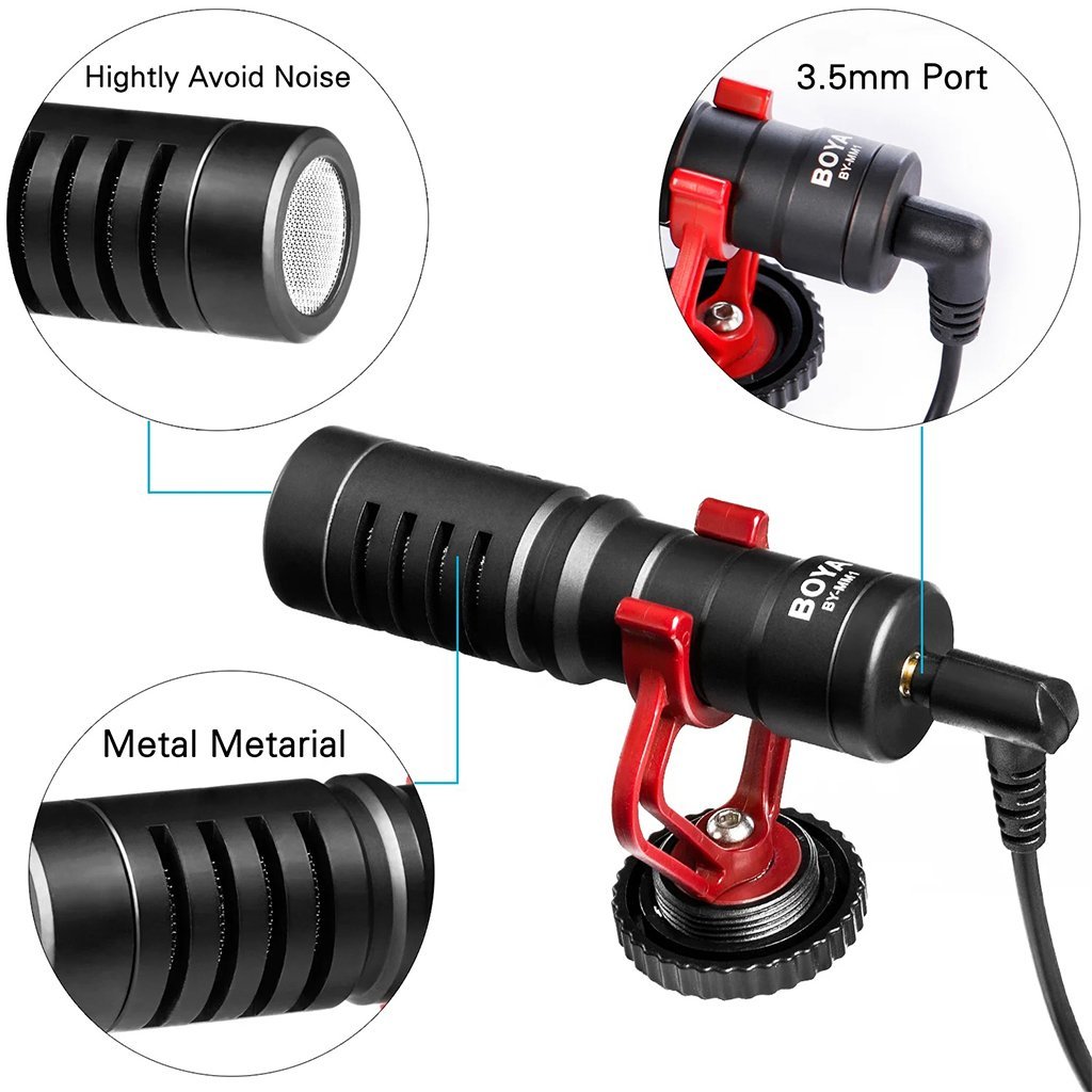 Boya MM1 Microphone Universel pour Appareil Photo et Smartphones - الصورة 2