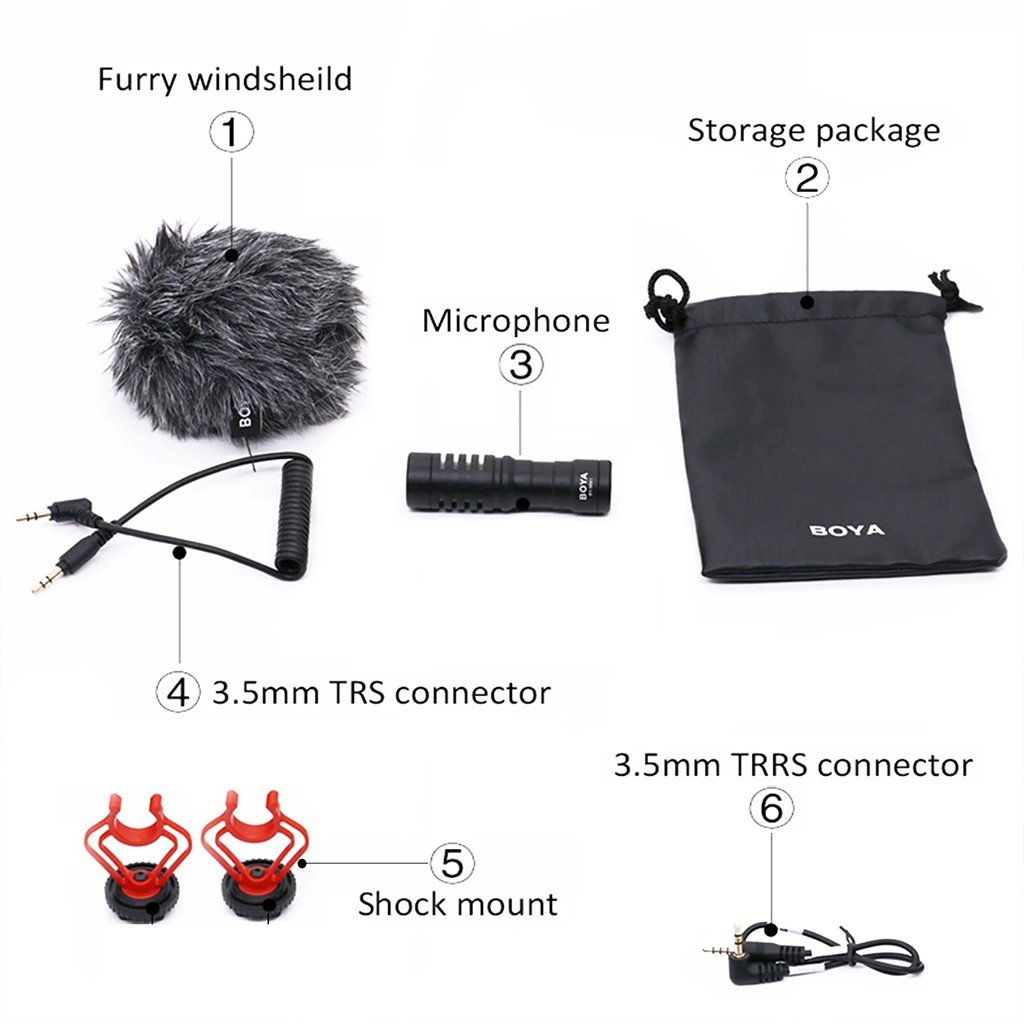 Boya MM1 Microphone Universel pour Appareil Photo et Smartphones - الصورة 3