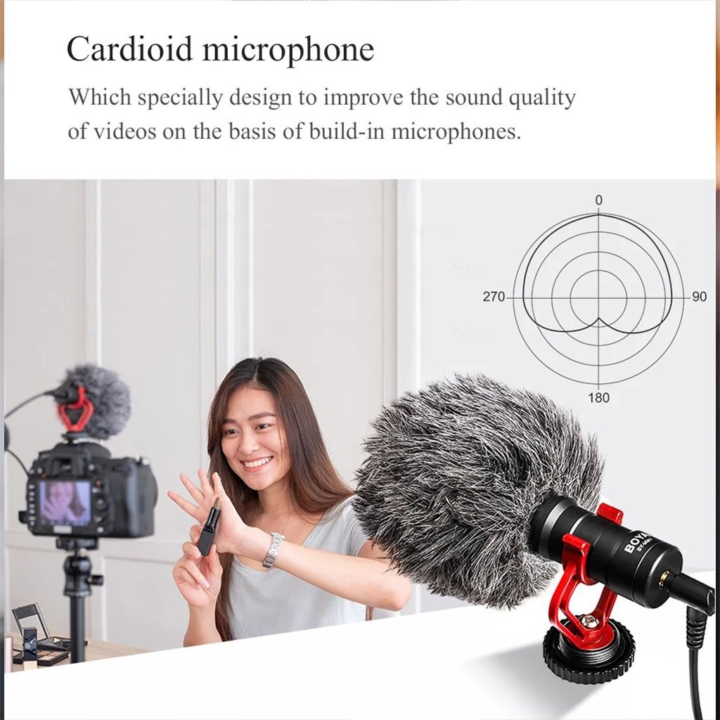 Boya MM1 Microphone Universel pour Appareil Photo et Smartphones - الصورة 5