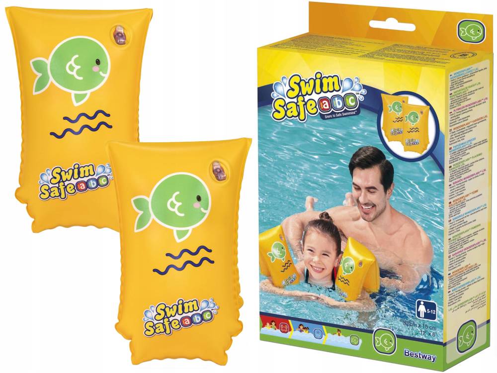 Brassards Gonflables Bestway 32110 Swim Safe WonderSplash - أكمام السباحة المنفوخة للأطفال من بيستواي - الصورة 14