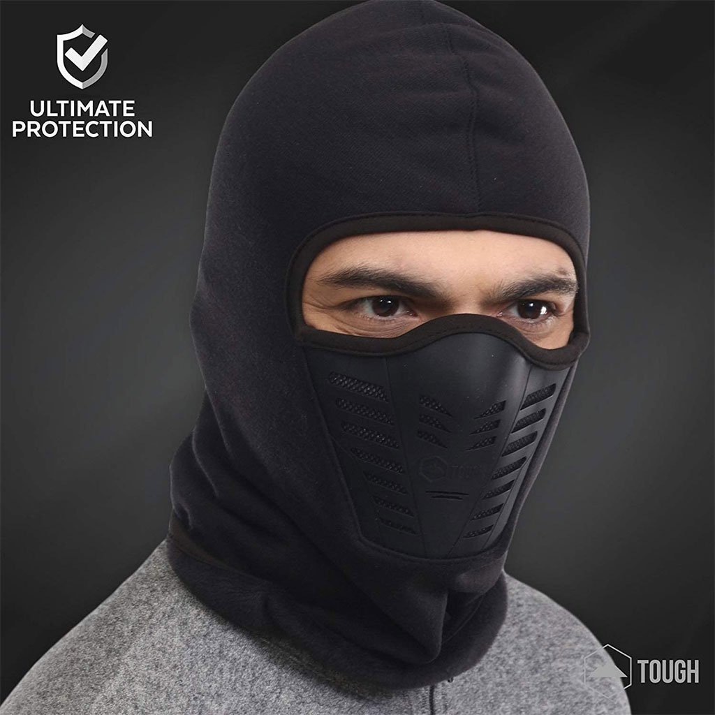 Cagoule d’hiver Excefore en polaire avec maille filet coupe-vent – قناع وجه شتوي - الصورة 4