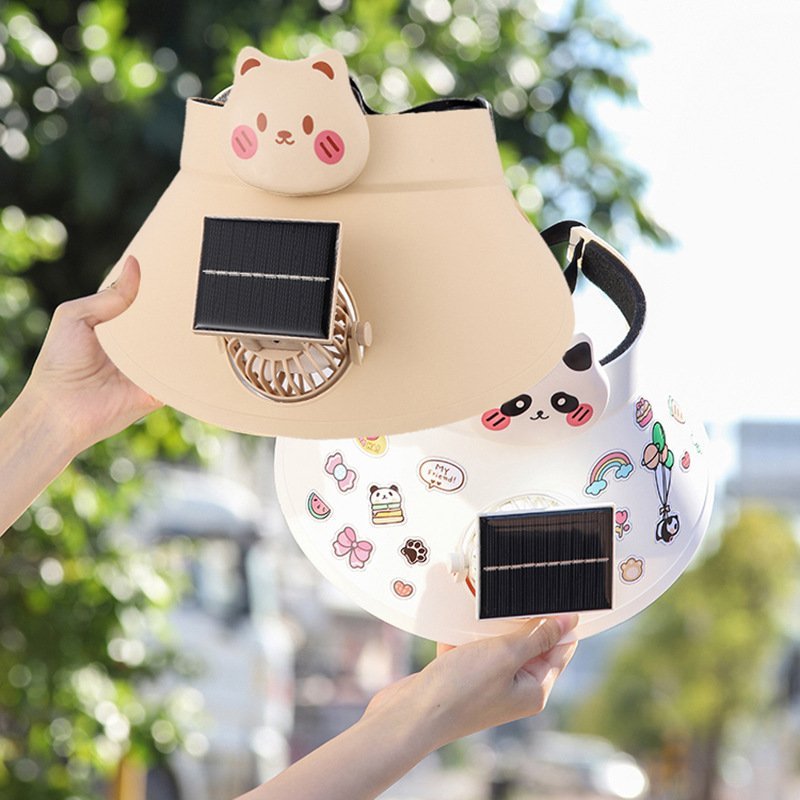 ⁦Casquette Anti-Chaleur avec Ventilateur Solaire et Rechargeable USB - قبعة التبريد الشمسية الذكية مع مروحة مدمجة قابلة للشحن⁩ - الصورة ⁦8⁩