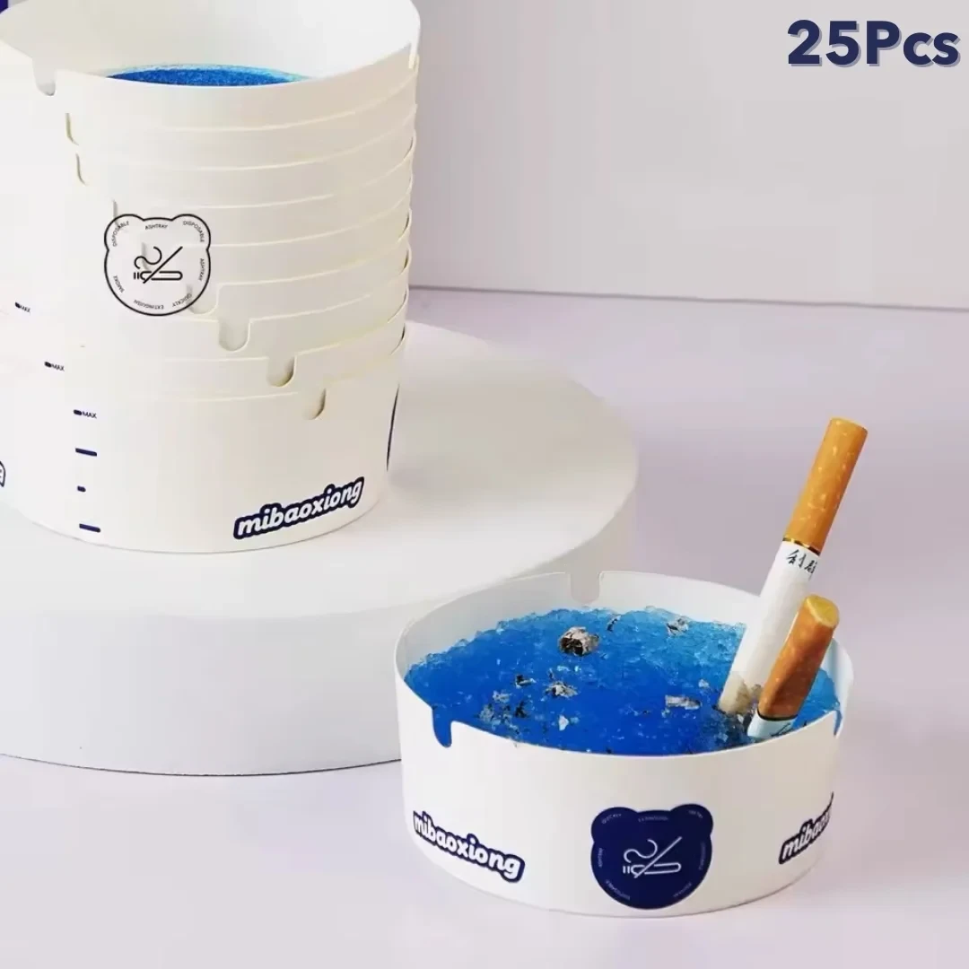 Cendrier Jetable Magique Anti-Odeur et Fumée Pack 25Pcs - منفضة السجائر الجيل المضادة للدخان والروائح - الصورة 11