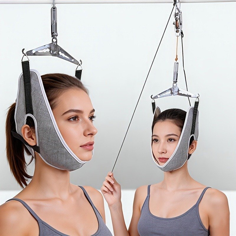 Cervical Traction Frame - موسع عنق قابل للتعديل مع خطاف بارتفاع قابل للتحكم