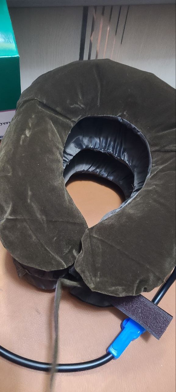 Coussin Cervical Gonflable a 3 niveaux - الصورة 4