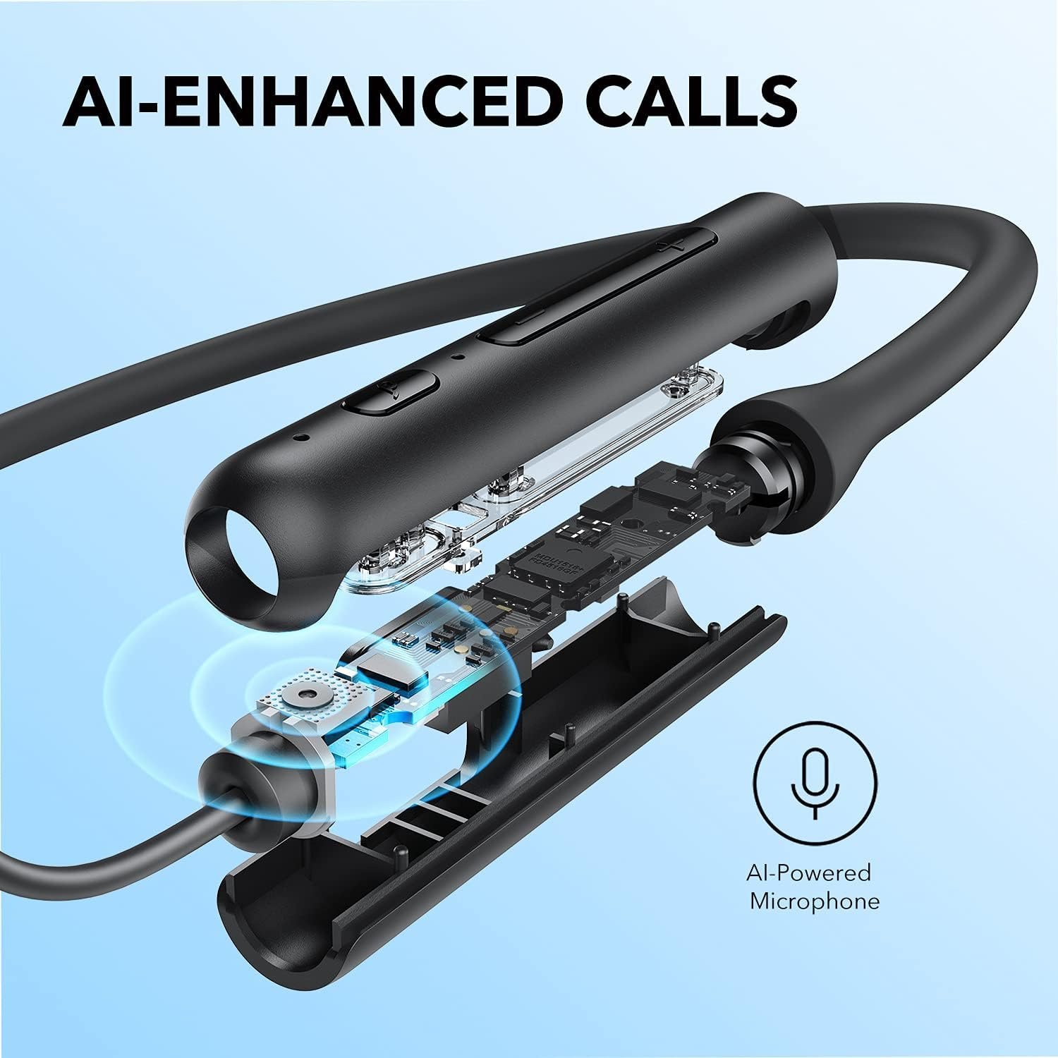 ⁦Écouteurs tour de cou Bluetooth Anker Soundcore Life U2 24 h d’autonomie - سماعات رياضية أصلية⁩ - الصورة ⁦4⁩