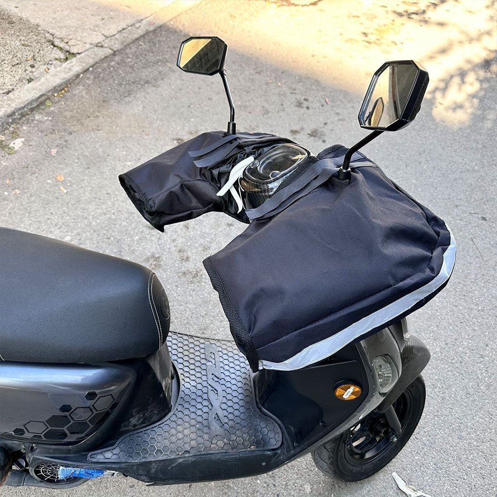 Couvre-Main Imperméable pour Guidon Vespa – غطاء لليدين لسائقي الدرجات النارية - الصورة 6