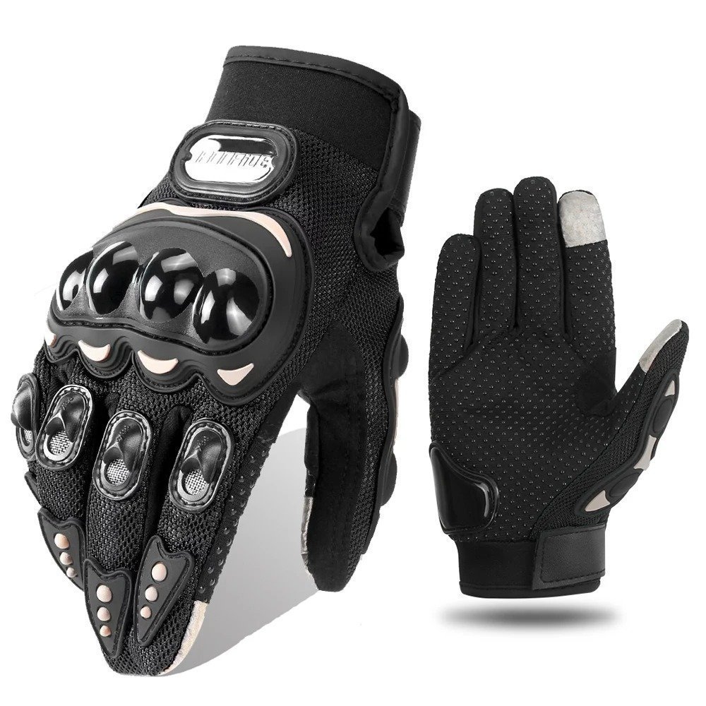 Pack Moto Hiver Cagoule Excefore en Polaire + Gants Pro Biker respirants avec protections antidérapantes - الصورة 5