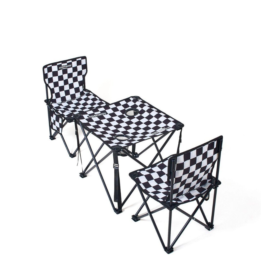 Ensemble de Camping Pliable Table et 2 Chaises Portables - طقم تخييم ونزهات قابل للطي (طاولة + كرسيين) - الصورة 14