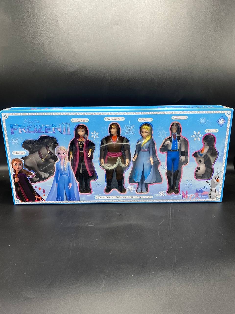 Ensemble de figurine Frozen 6 caractéres - الصورة 5
