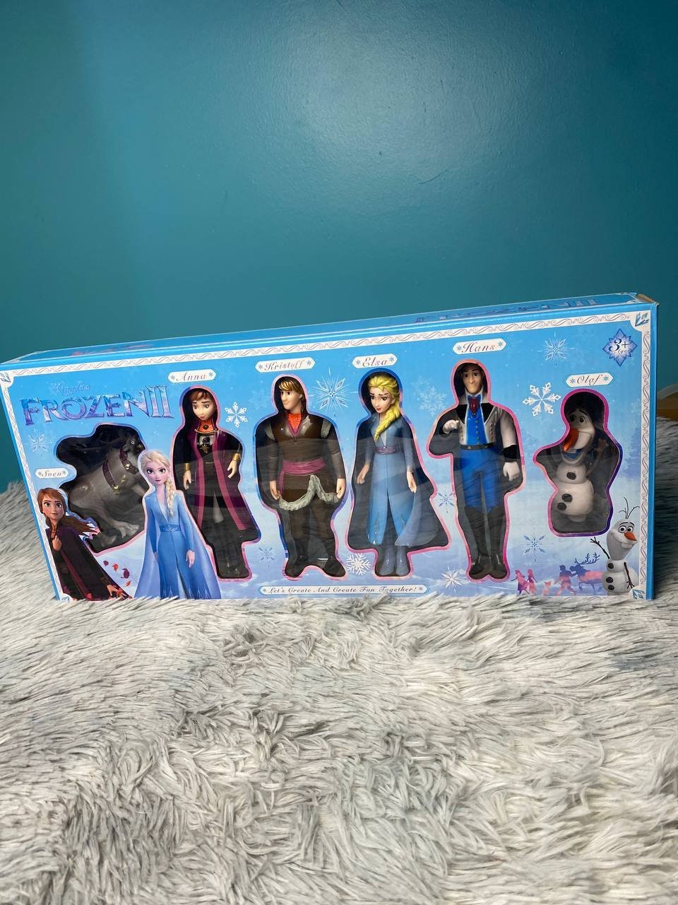 Ensemble de figurine Frozen 6 caractéres - الصورة 6