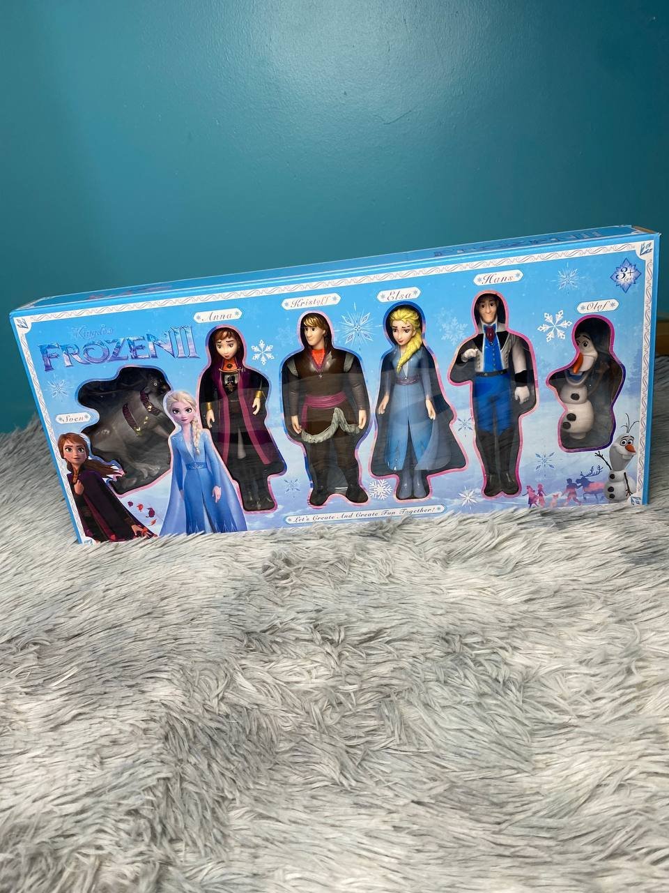 Ensemble de figurine Frozen 6 caractéres - الصورة 7