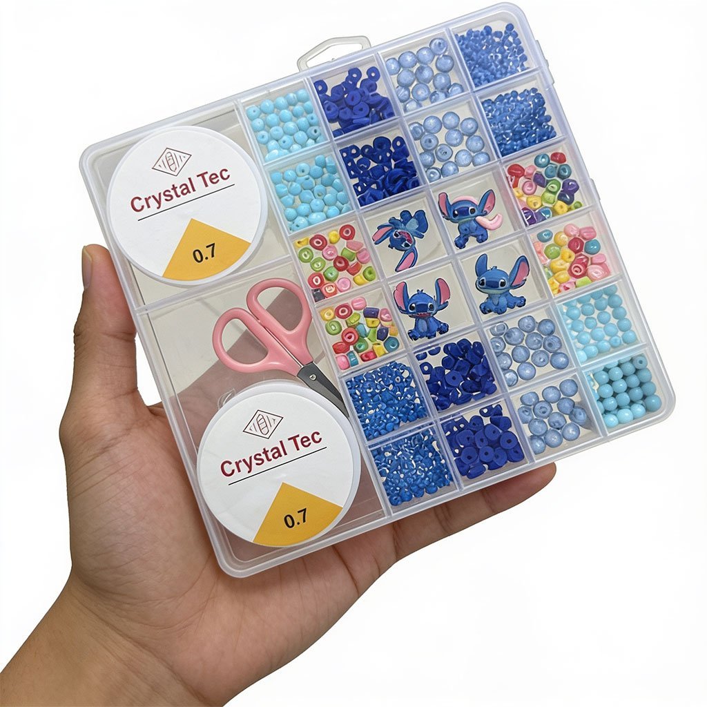 Ensemble de Pendentifs Assorties pour Création de Bijoux DIY - علبة الخرز المتنوعة والشاملة لصناعة الإكسسوارات والأساور يدويًا - الصورة 2