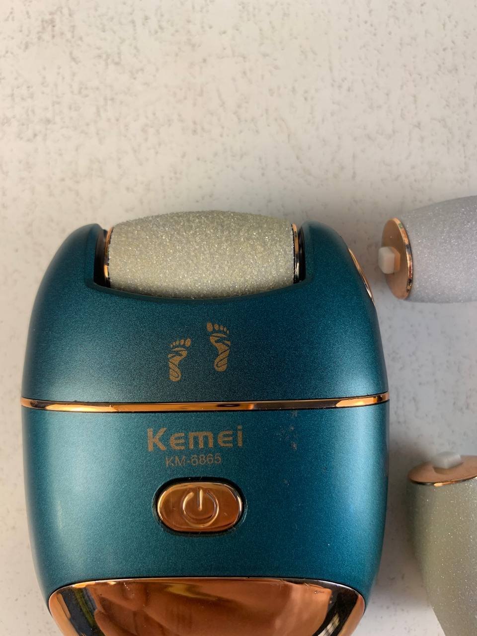 ⁦Exfoliant pour les pieds Kemei KM-6865 - مقشر القدمين من كيمي⁩ - الصورة ⁦6⁩