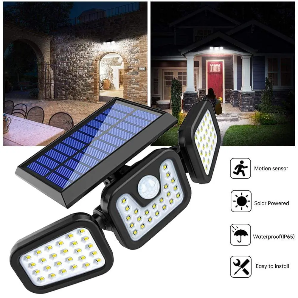 Lampe solaires d’extérieur etanche 112 LED Avec détecteur de mouvement FL-1725A