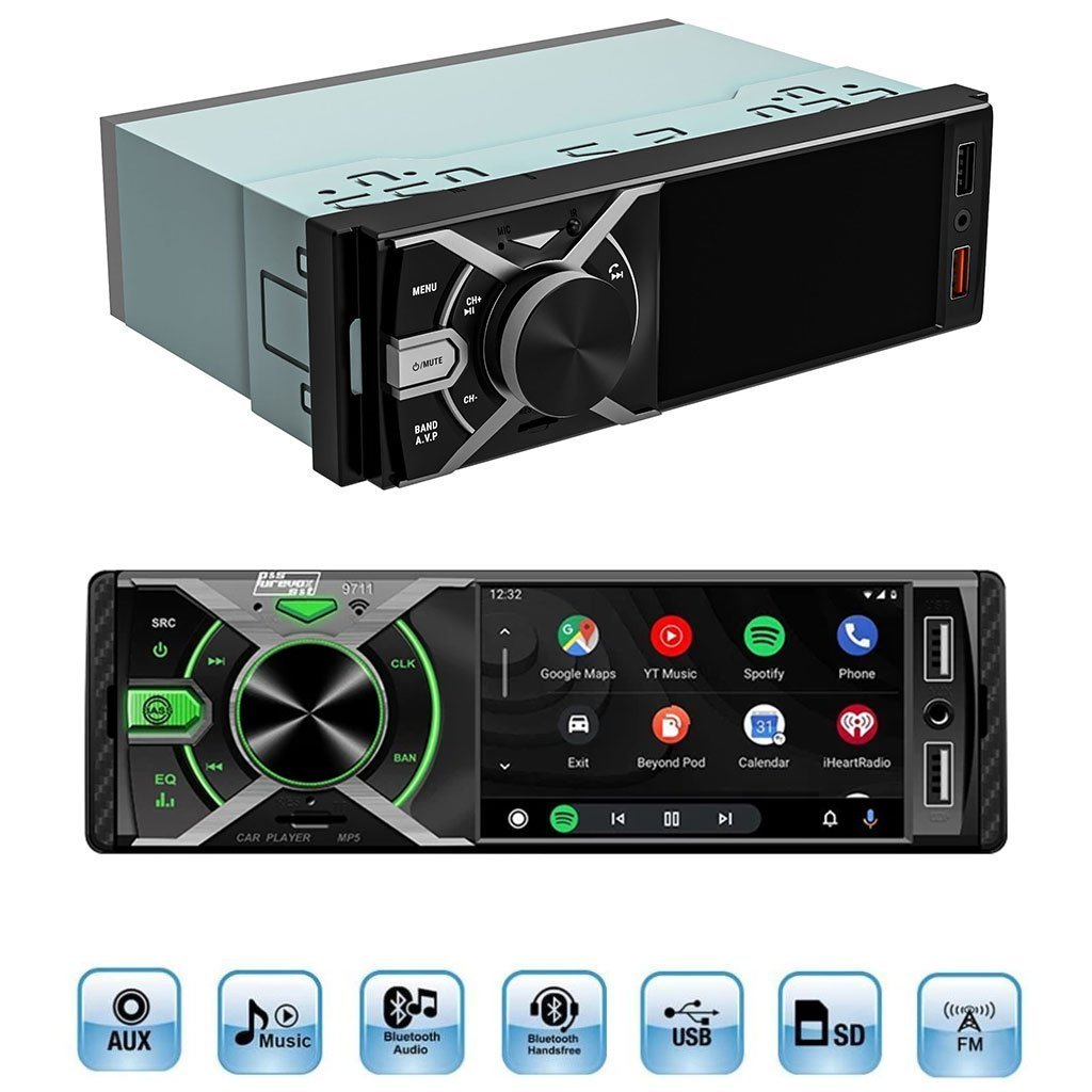 Poste Radio Multimedia Bluetooth USB/MicroSD/Aux G-9711 – جهاز راديو السيارة - الصورة 6