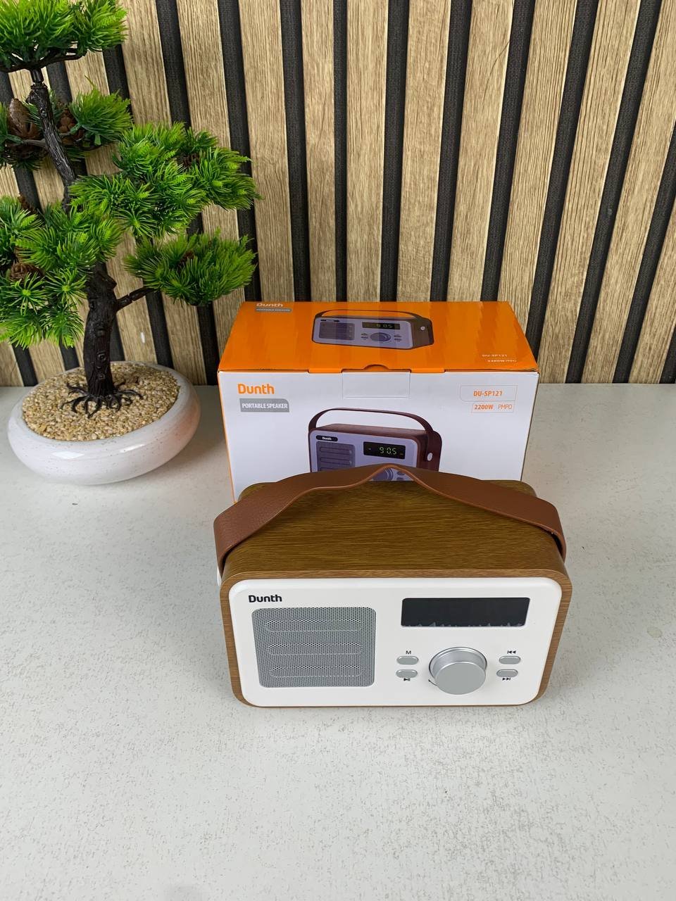⁦Haut-parleur et Radio Portable Dunth Premium Bluetooth V5.0 - مكبر الصوت والراديو الكلاسيكي المحمول⁩ - الصورة ⁦10⁩