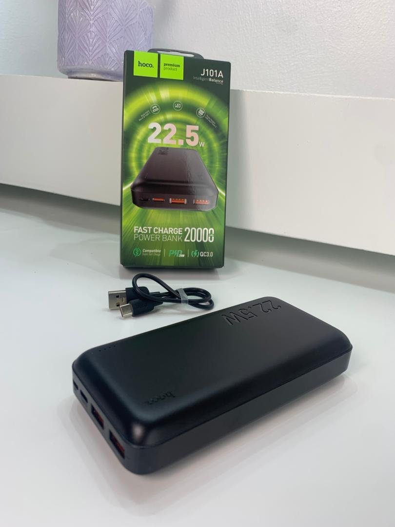 Hoco Power Bank Fast Charge Qc 3.0 20000mAh – J101A - الصورة 3