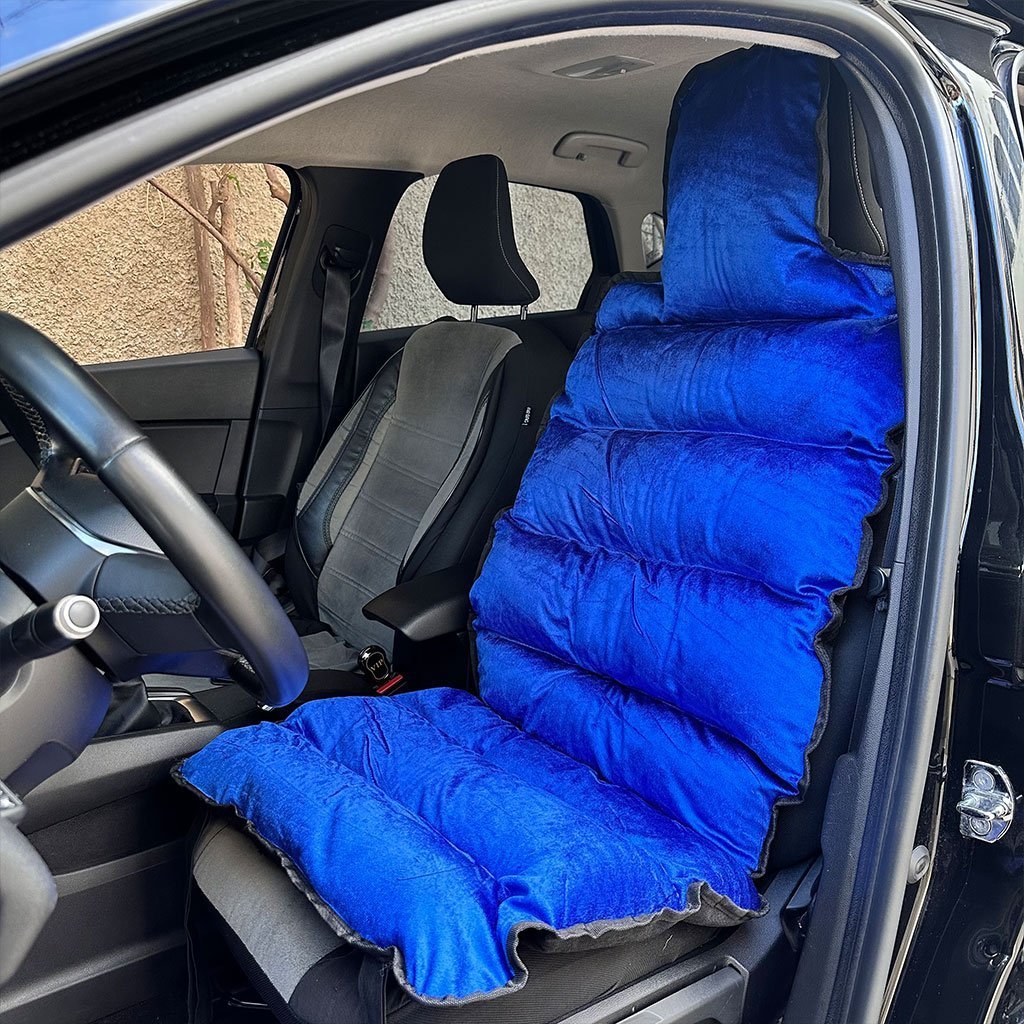 Housse de Protection Siège Auto en Velours Rembourrée Confortable et Moelleux – فرشة مقعد السيارة جد مريحة - الصورة 3