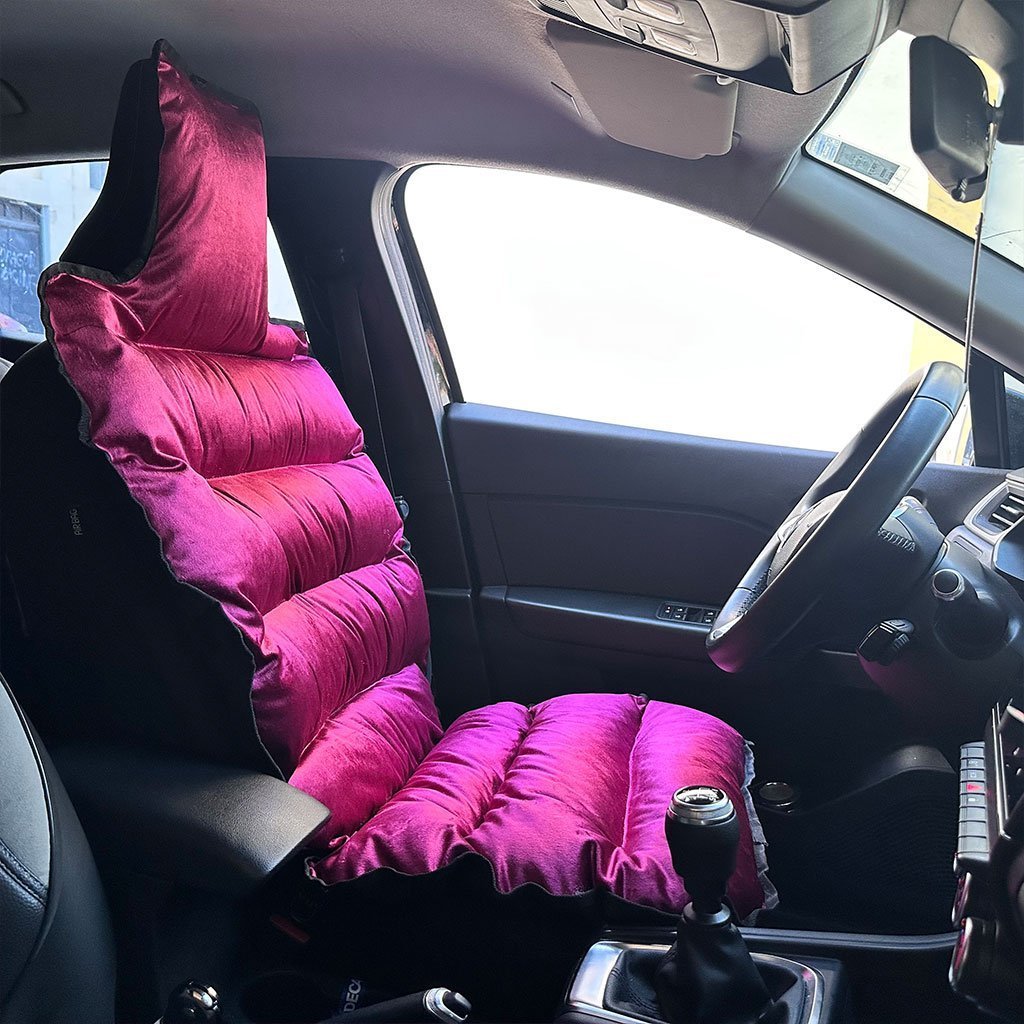 Housse de Protection Siège Auto en Velours Rembourrée Confortable et Moelleux – فرشة مقعد السيارة جد مريحة - الصورة 5