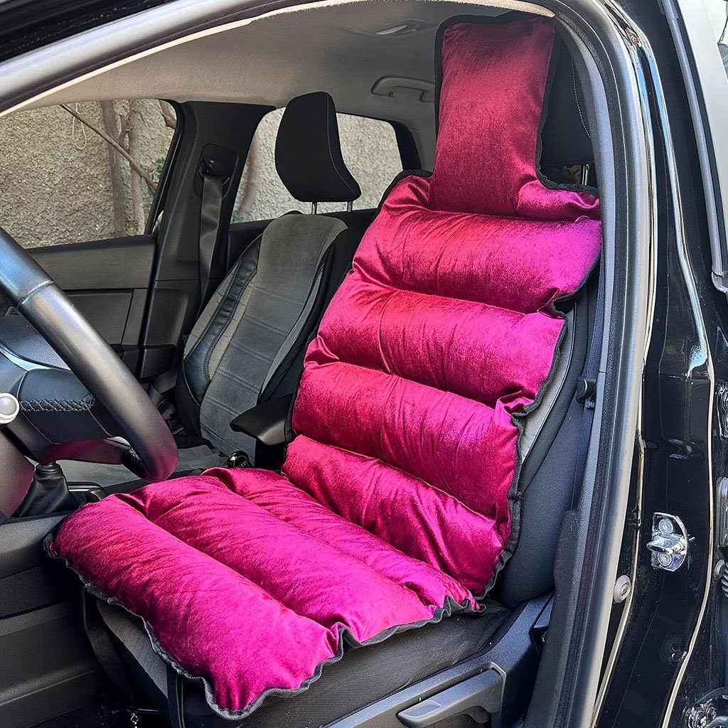 Housse de Protection Siège Auto en Velours Rembourrée Confortable et Moelleux – فرشة مقعد السيارة جد مريحة - الصورة 8
