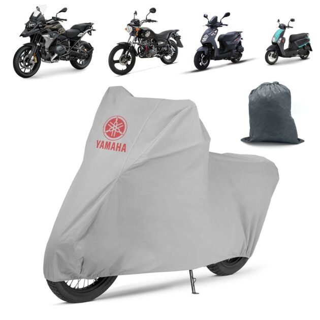 Housse de Moto Ultra Légère Motif Yamaha Taille Extensible - غطاء دراجة نارية احترافي قابل للتمدد