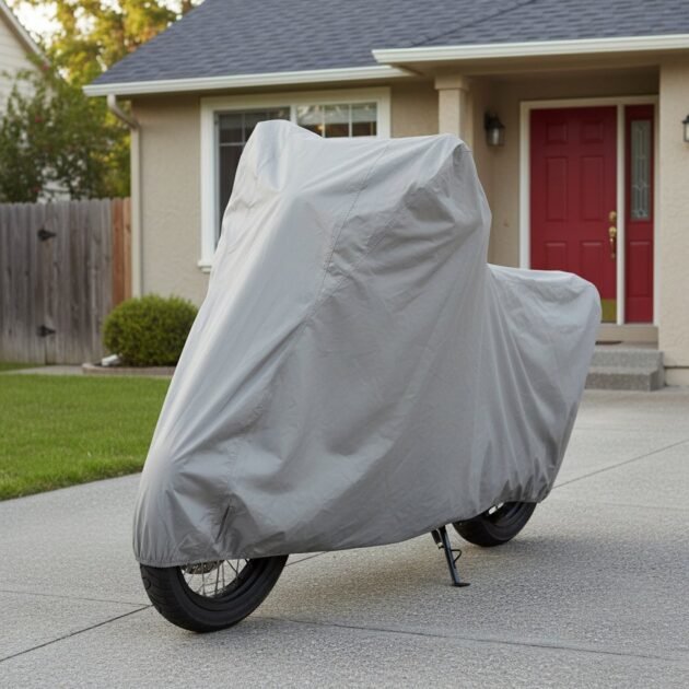 Housse de Moto Ultra Légère Taille Extensible Standard V2 - غطاء دراجة نارية احترافي قابل للتمدد