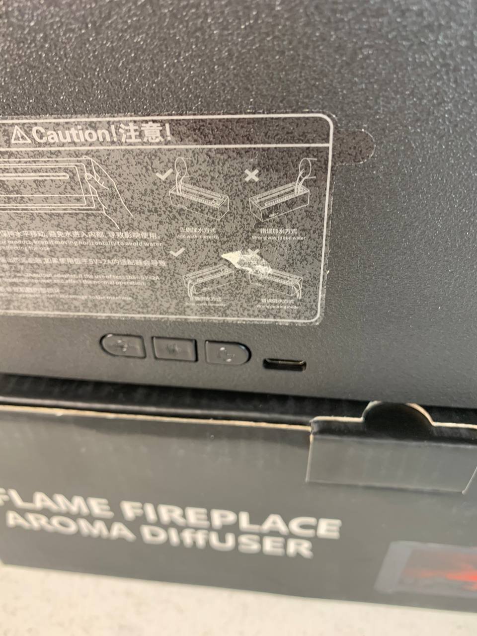 ⁦Humidificateur Effet Flamme 7 Couleurs - مرطب الهواء بتأثير اللهب الواقعي⁩ - الصورة ⁦18⁩