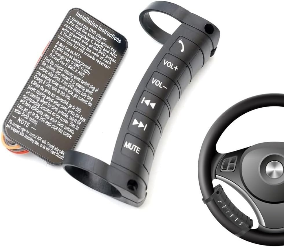 Kit d'installation de boutons de commande au volant pour voitures - أزرار التحكم بالصوت والمقود - الصورة 6