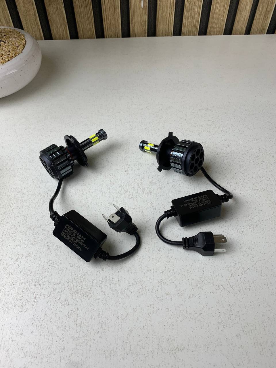 Kit Lampe de phare F6 H4 LED 6 Directions 6500K - مصابيح إضاءة أمامية للسيارات - الصورة 10