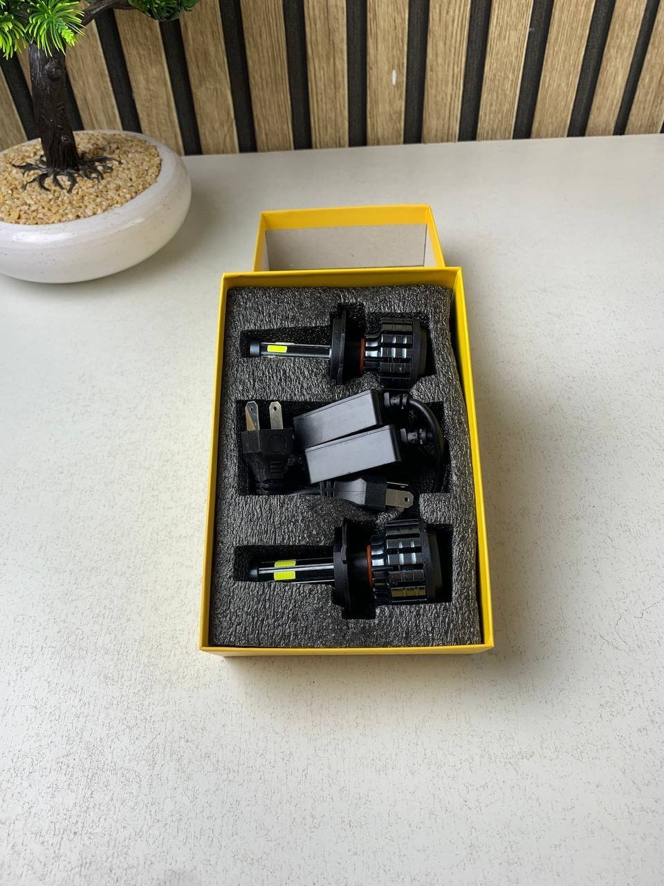 Kit Lampe de phare F6 H4 LED 6 Directions 6500K - مصابيح إضاءة أمامية للسيارات - الصورة 11