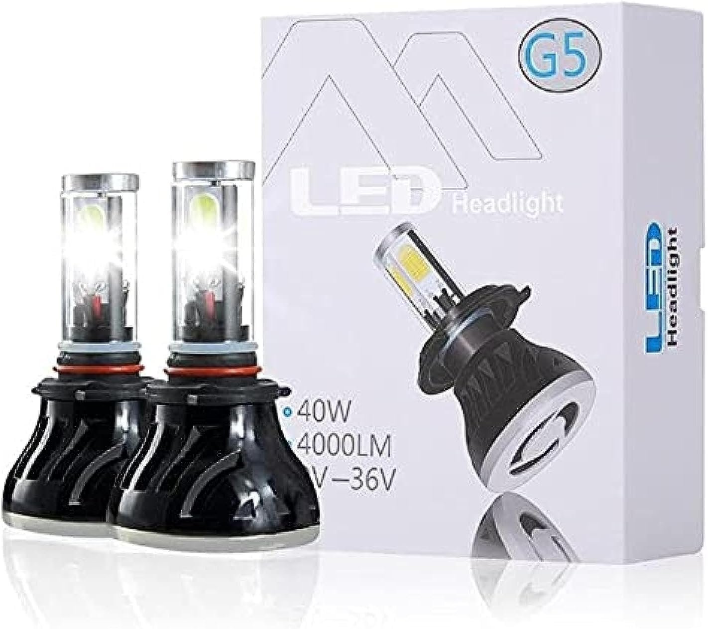 Kit Lampe de phare H4 LED 4 Directions 4000LM - مصابيح إضاءة أمامية للسيارات - الصورة 6