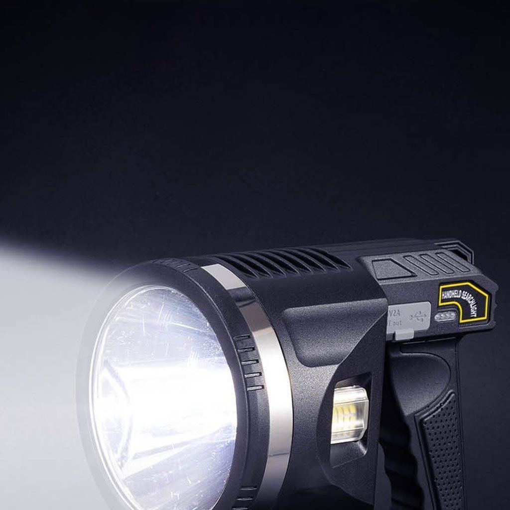 ⁦Lampe de poche rechargeable super lumineuse avec longue durée de vie de la batterie⁩ - الصورة ⁦3⁩
