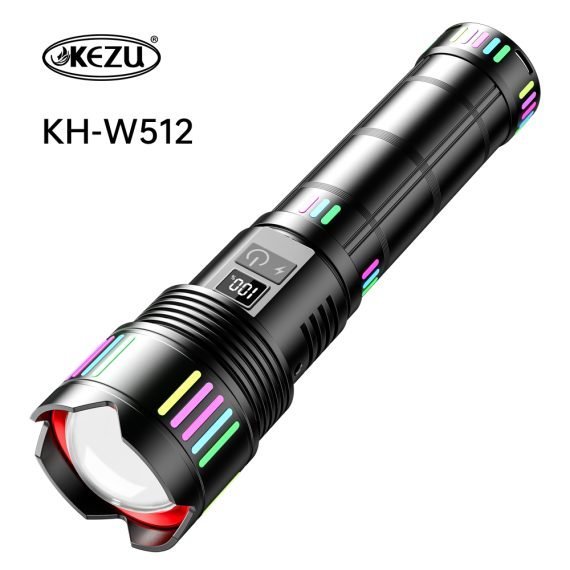 Lampe Torche tactique ultra-puissant 2000 lumens Portée 600 mètres battrie 16000mAh - مصباح يدوي تكتيكي فائق القوة - الصورة 3
