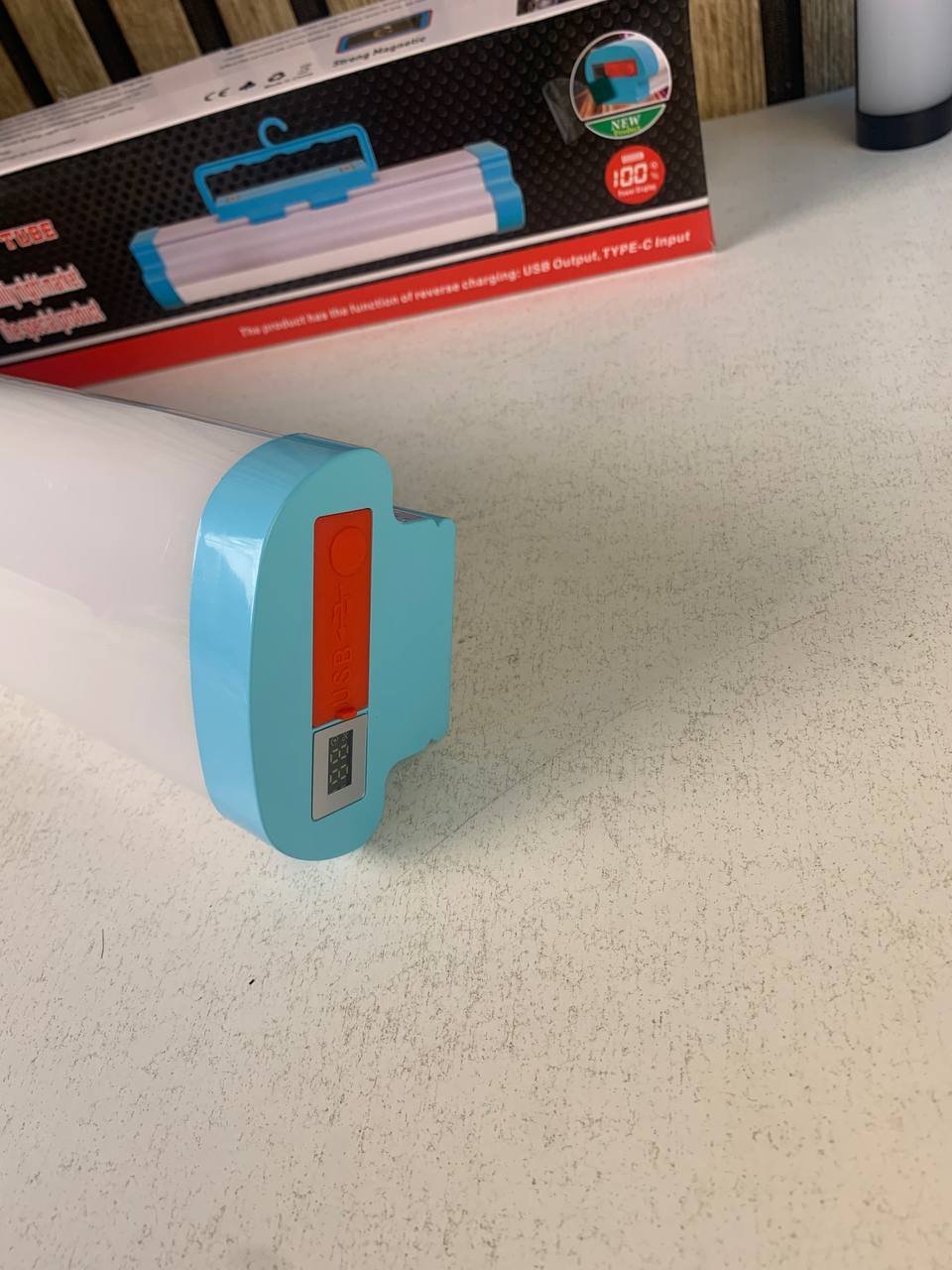 Lanterne de Camping 5-en-1 avec Power Bank GM 6000mAh - مصباح التخييم المغناطيسي متعدد المهام - الصورة 10