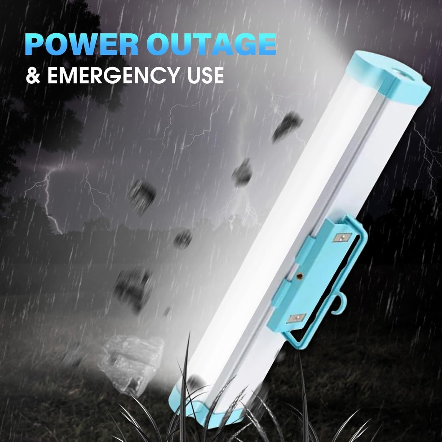 Lanterne de Camping 5-en-1 avec Power Bank MM 4000mAh - مصباح التخييم المغناطيسي متعدد المهام - الصورة 3