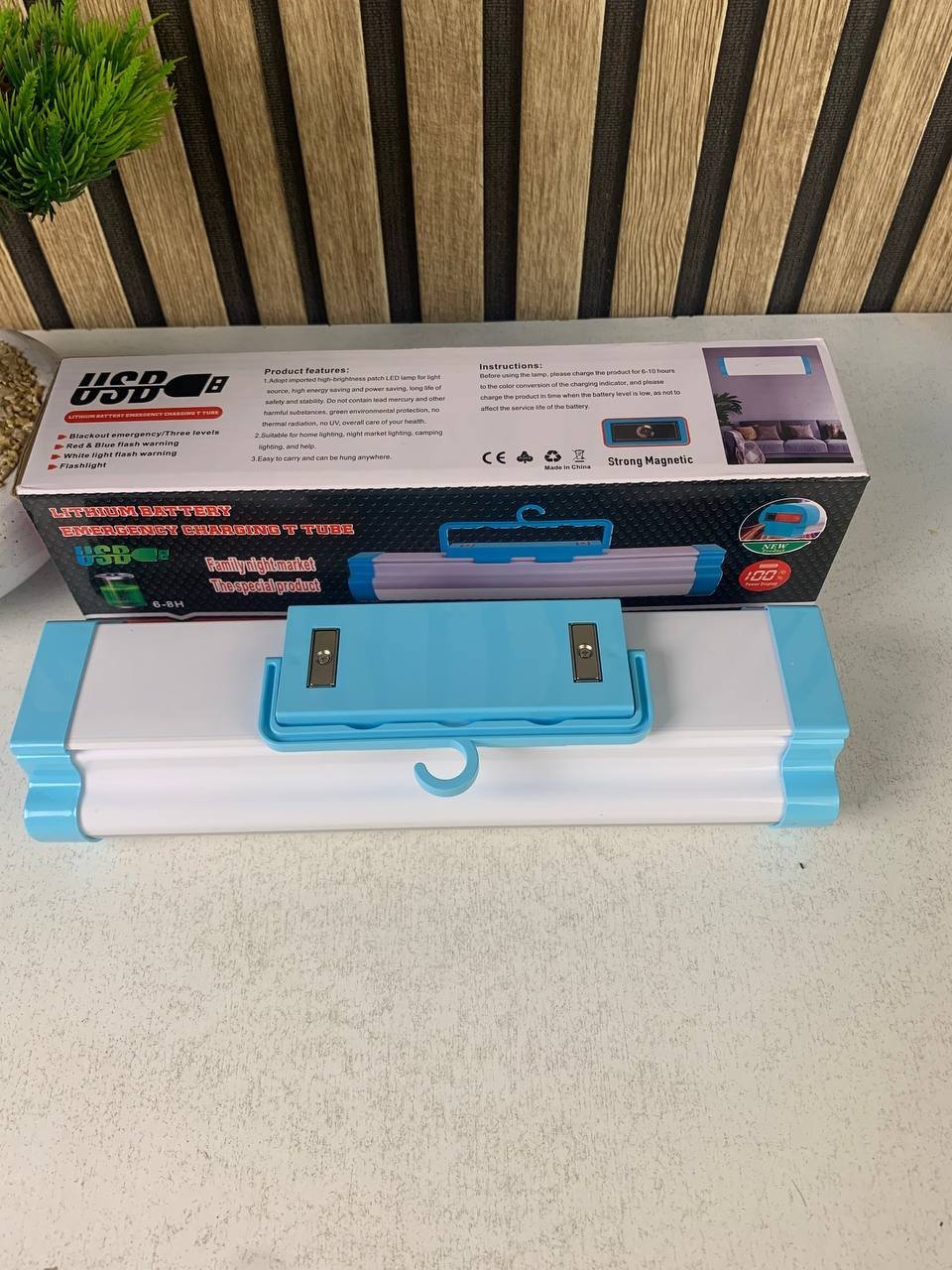 Lanterne de Camping 5-en-1 avec Power Bank MM 4000mAh - مصباح التخييم المغناطيسي متعدد المهام - الصورة 8