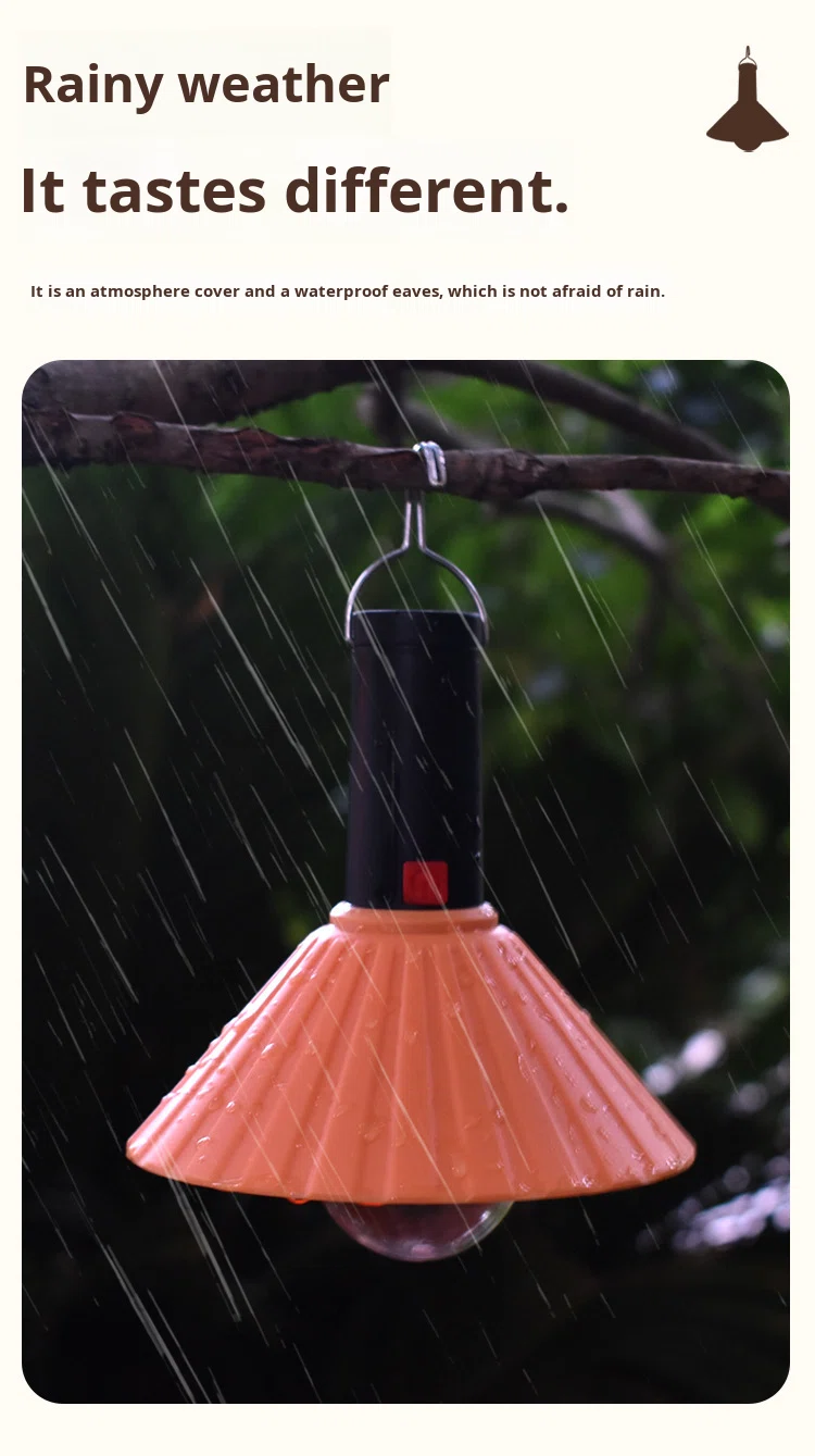 ⁦Lanterne de Camping Rechargeable 3 Niveaux de Luminosité avec Crochet de Suspension - مصباح تخييم وطوارئ قابل للشحن مع خطاف تعليق و3 مستويات إضاءة⁩ - الصورة ⁦11⁩