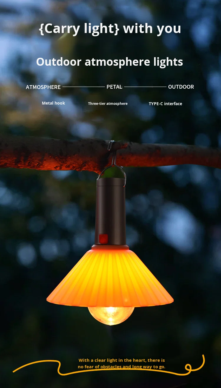 ⁦Lanterne de Camping Rechargeable 3 Niveaux de Luminosité avec Crochet de Suspension - مصباح تخييم وطوارئ قابل للشحن مع خطاف تعليق و3 مستويات إضاءة⁩ - الصورة ⁦16⁩