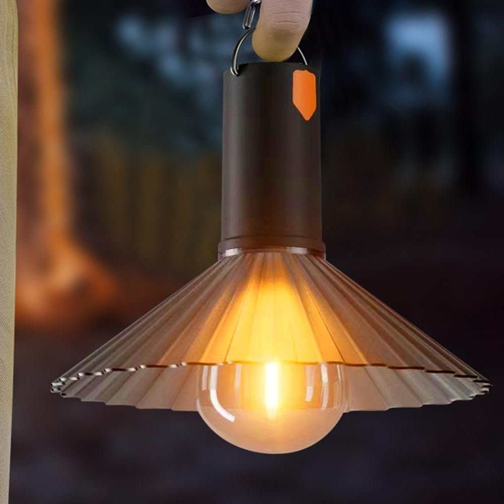 ⁦Lanterne de Camping Rechargeable 3 Niveaux de Luminosité avec Crochet de Suspension - مصباح تخييم وطوارئ قابل للشحن مع خطاف تعليق و3 مستويات إضاءة⁩ - الصورة ⁦2⁩