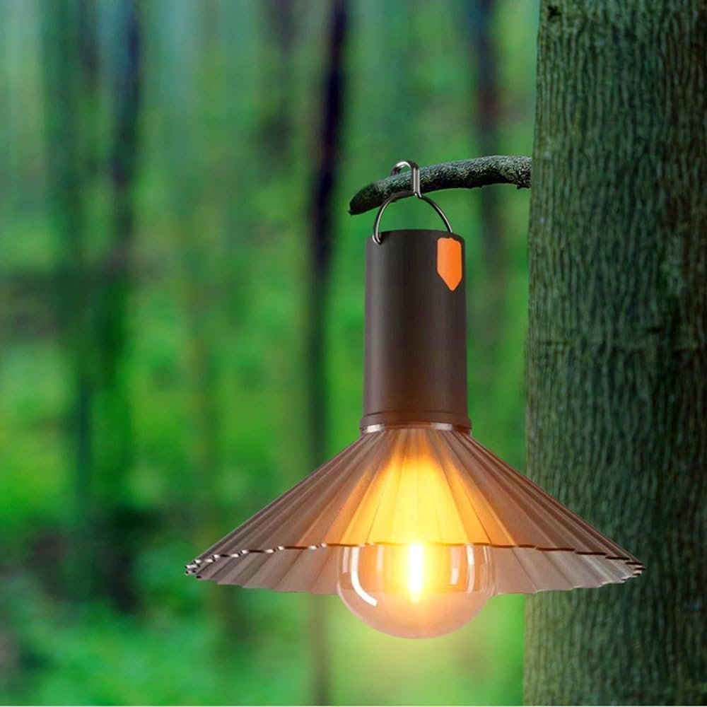 ⁦Lanterne de Camping Rechargeable 3 Niveaux de Luminosité avec Crochet de Suspension - مصباح تخييم وطوارئ قابل للشحن مع خطاف تعليق و3 مستويات إضاءة⁩ - الصورة ⁦4⁩