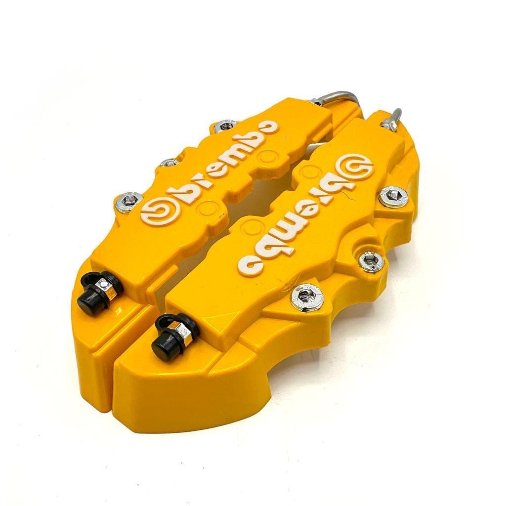 Lot de 2 caches étriers de frein de voiture durables 3D 25cm - الصورة 6