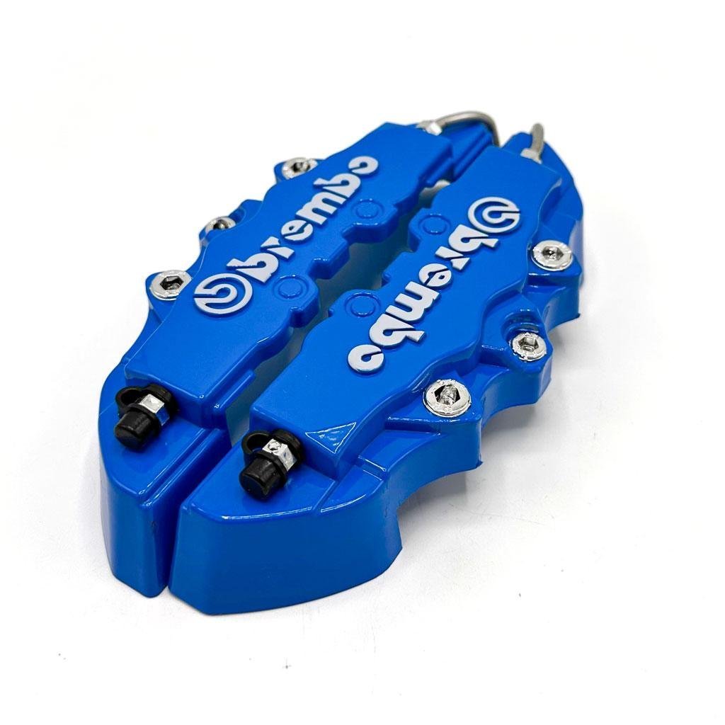Lot de 2 caches étriers de frein de voiture durables 3D 25cm - الصورة 7