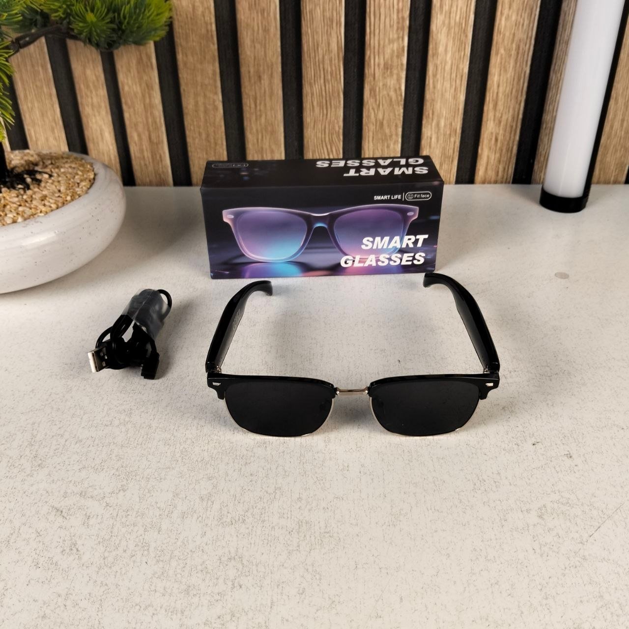⁦Lunettes Connectées F60 de Traduction IA et Audio Open-Ear Bluetooth 5.4 - نظارات المترجم الذكية بالذكاء الاصطناعي⁩ - الصورة ⁦2⁩