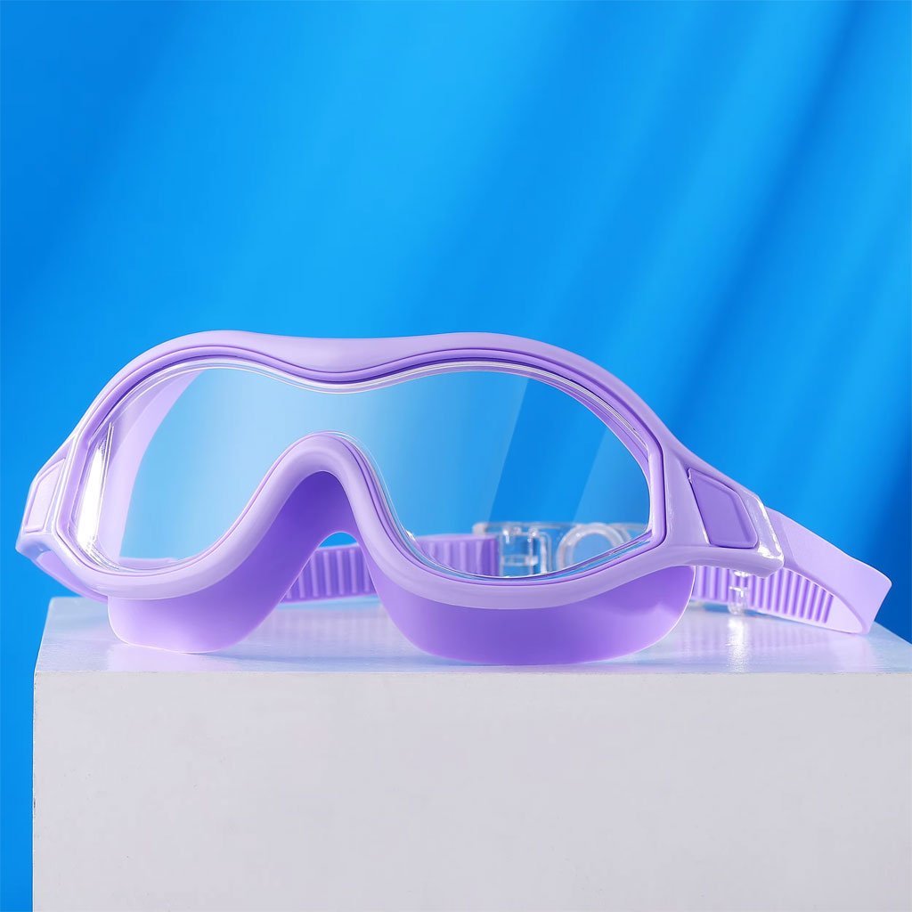Lunettes de Natation Anti-Buée et Protection UV400 - نظارات سباحة احترافية مضادة للضباب والأشعة فوق البنفسجية برؤية 180درجة