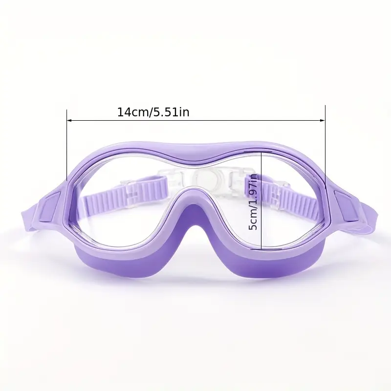Lunettes de Natation Anti-Buée et Protection UV400 - نظارات سباحة احترافية مضادة للضباب والأشعة فوق البنفسجية برؤية 180درجة - الصورة 2